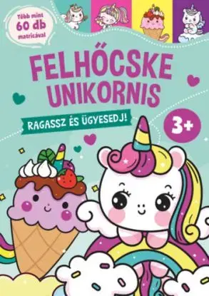 Felhőcske unikornis - ragassz és ügyesedj!