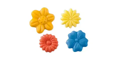 Tescoma silikónové formičky DELÍCIA DECO, kvetinky
