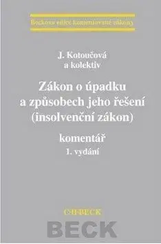 Zákon o úpadku a způsobech jeho řešení - Jiřina Kotoučová