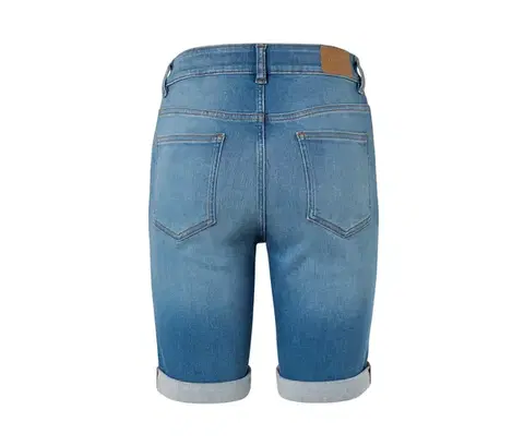 Džínsové bermudy – strih »Lea«, svetlomodrý denim
