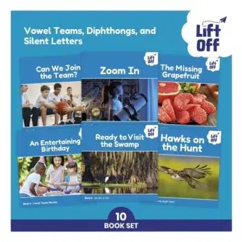 Phonic Books Lift Off Readers Vowel Teams, Diphthongs, and Silent Letters - Books