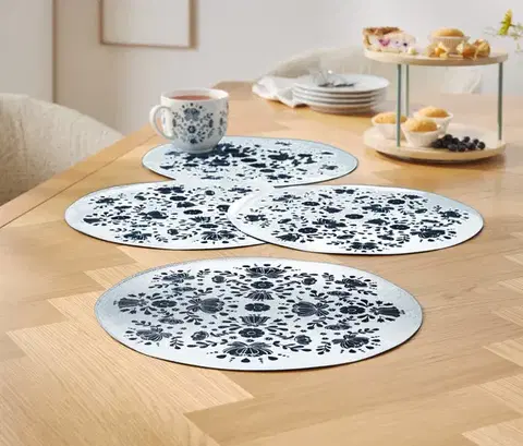 Okrúhle prestierania, 4 ks