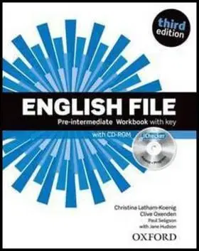 English File 3rd Edition Pre-Intermediate - Workbook with key + CD - Christina Latham-Koenig, Clive Oxenden, Seligson Paul