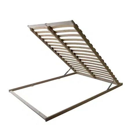 KONDELA Basic Flex Front lamelový rošt 160x200 cm ohýbané brezové drevo