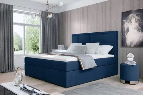MOREN 14 boxpringová posteľ 160x200, Monolith 77