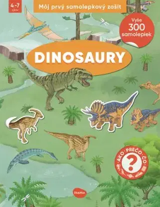 Môj prvý samolepkový zošit – Dinosaury