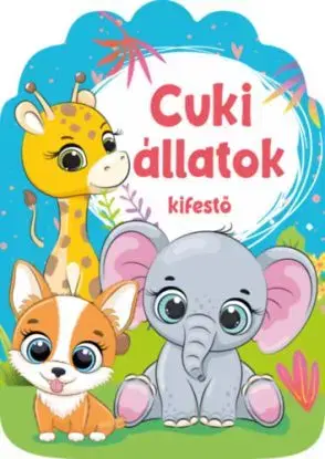 Cuki állatok - kifestő