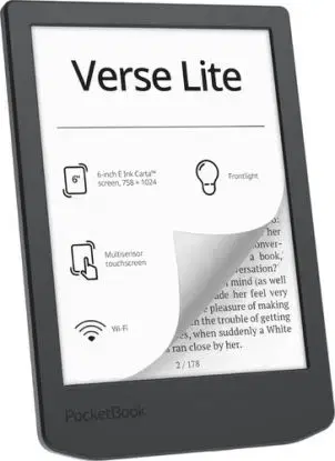 PocketBook 619 Verse Lite, Midnight Gray čierny - PocketBook