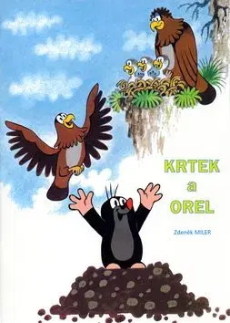 Krtek a orel - omalovánka