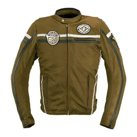 Moto bunda W-TEC Bellvitage Khaki Chameleon Farba khaki chameleon, Veľkosť 4XL