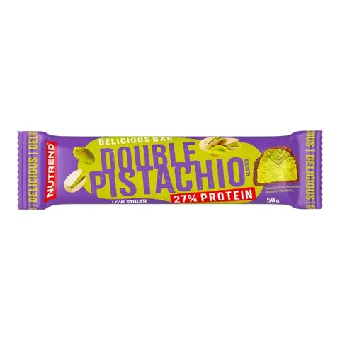 Nutrend Delicious Bar 50g double pistácie v mliečnej čokoláde