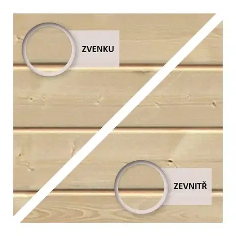 Drevený záhradný domček BASTRUP 5 Lanitplast