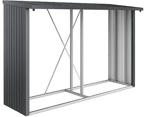 Biohort Drevník BIOHORT Woodstock 300,7 x 102 x 199 cm (tmavo šedá metalíza)