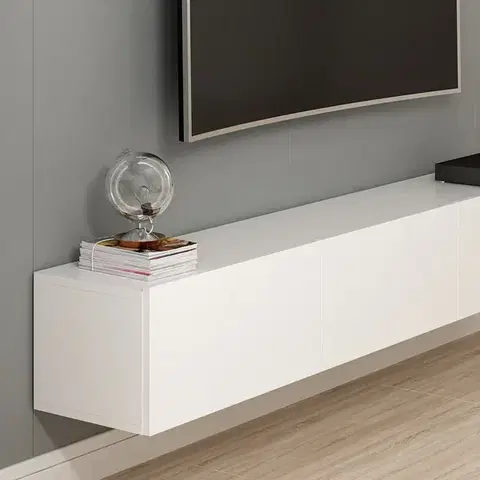 Televízny stolík Rigel White