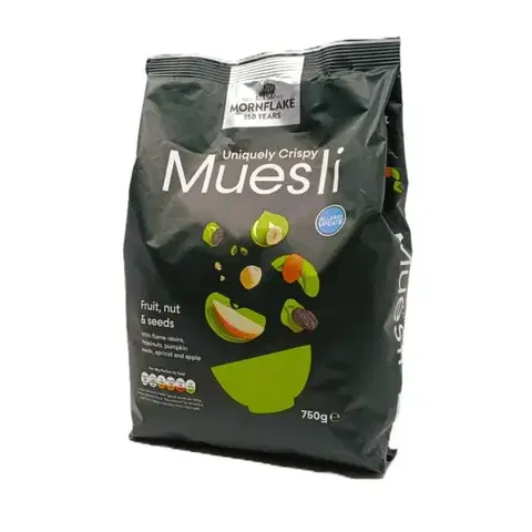 Mornflake Crispy Muesli ovoce, oříšky, semínka 750 g
