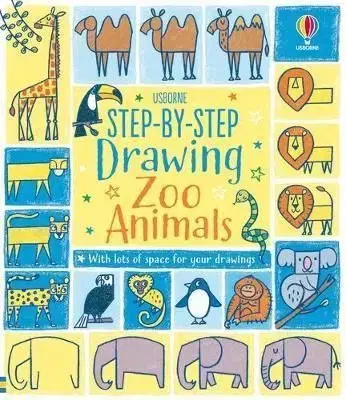 Step-by-Step Drawing Zoo Animals - Fiona Watt