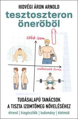 Tesztoszteron önerőből - Tudásalapú tanácsok a tiszta izomtömeg növeléséhez - Áron Arnold Hidvégi