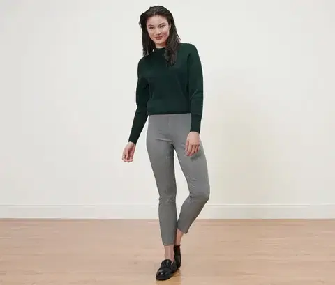 Elastické nohavice s potlačou