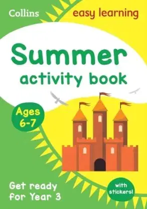 Year 2 to Year 3 Summer Activity Book with stickers - Easy Learning