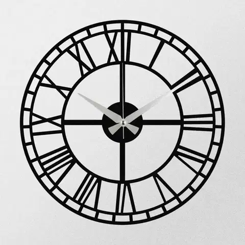 Dekoratívne kovové nástenné hodiny Enzoclock - S002