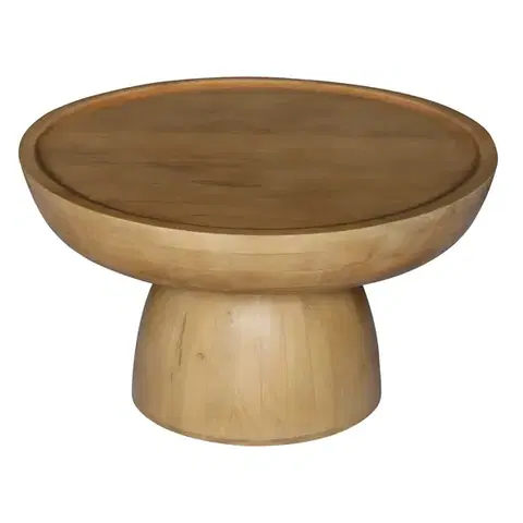 Konferenčný stolík Arvika 70 cm mangové drevo dub pieskový