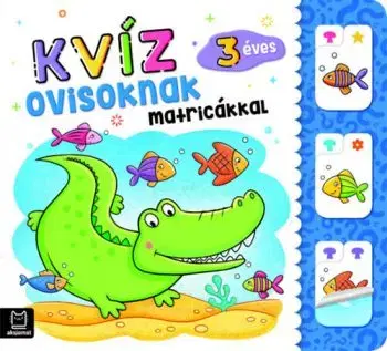 Kvíz ovisoknak matricákkal - 3 éves - Joanna Kuryjak