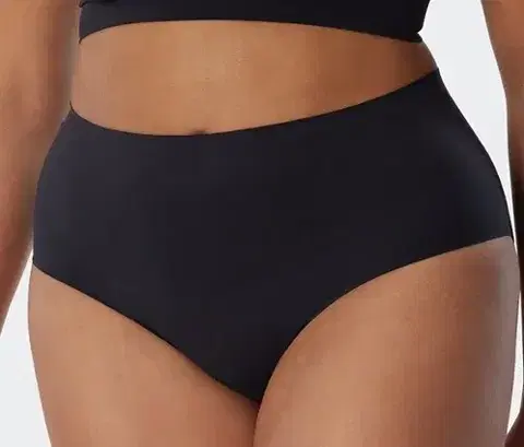 Neviditeľné nohavičky SCHIESSER Maxi, čierne