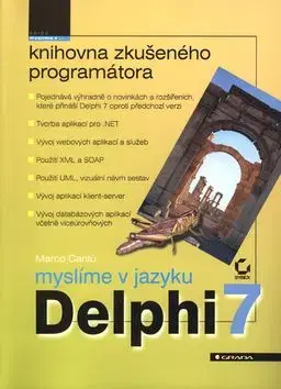 Myslíme v jazyku Delphi 7 - Marco Cantú