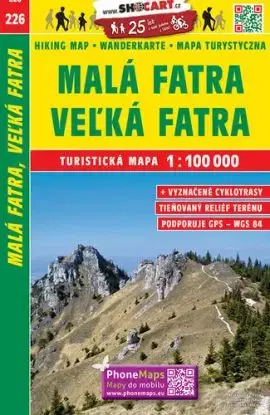 Malá Fatra, Veľká Fatra 1:100 000