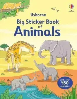 Big Sticker Book of Animals - Jessica Greenwell, Sam Taplin, Rebecca Finnová