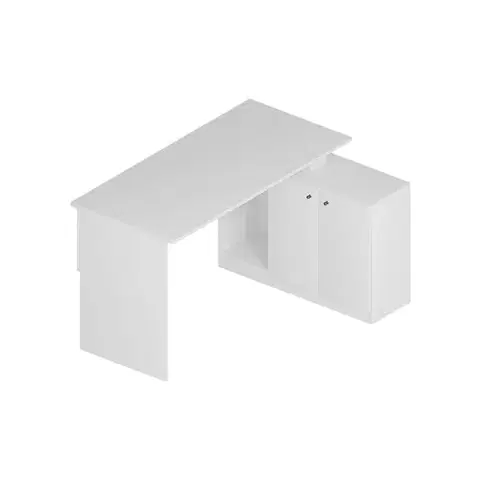 Písací stôl Basak Calisma Masası - White