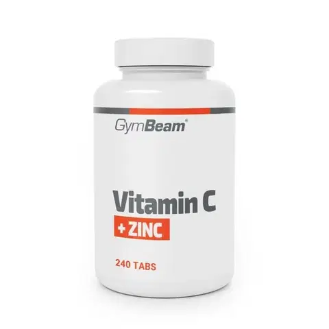 GymBeam Vitamín C + zinok 240 tab.
