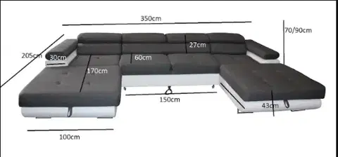 ANTONIO U MINI účková sedačka ITAKA 15