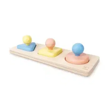 Montessori zrkadlové Puzzle tvary HAPE - Hape