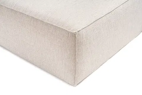 Puf Lora Pouffe - Light Brown