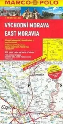 ČR 3 Východní Morava mapa 1:200T MD