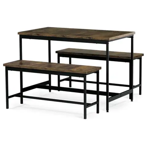 Jedálenský set s 2 lavicami AUT-G1175