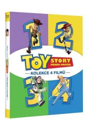 Toy Story: Příběh hraček kolekce 1.-4. 4BD