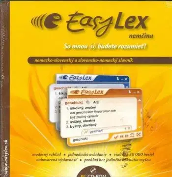 Easylex Nem. SK DVD + slovník